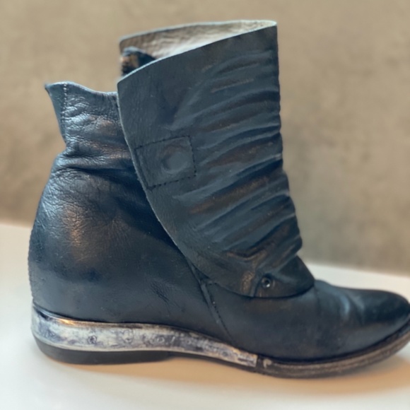 A.S.98 black bootie with hidden heal - 36 - Picture 3 of 7